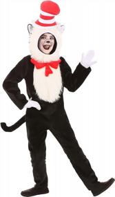 img 4 attached to Подготовьте своего ребенка к Хэллоуину с нашим костюмом «Кот в шляпе» Премиум