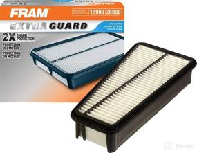 img 2 attached to 🔍 FRAM Extra Guard Engine Air Filter Replacement: Advanced Engine Protection for Toyota 4.0L Vehicles (CA9683)