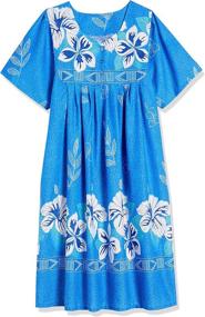 img 1 attached to 👗 AmeriMark Border Print Patio Dress Women's Dresses