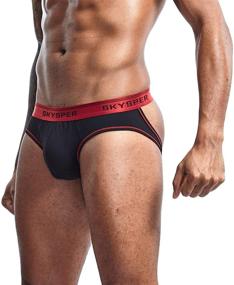 img 4 attached to 🩲 SKYSPER S JOCK07: Ultimate Supportive Jockstraps for Active Men's Clothing