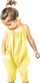 img 4 attached to Toddler Girls Clothes Spring Summer Girls' Clothing ~ Jumpsuits & Rompers