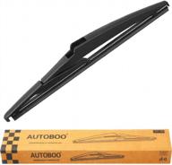 autoboo 14 inch rear wiper blade replacement for 06-21 subaru forester outback, 07-11 honda crv , fit,14-17 acura mdx,rdx, infiniti qx70, fx50,ex37,ex35-original equipment replacement- 14" (pack of 1) logo