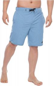 img 2 attached to Quick Dry Men'S Swim Trunks With Mesh Lining - Rokka&Rolla Beach Shorts For Stylish Swimwear