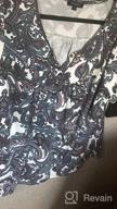 img 1 attached to Floral Henley Tunic Tops: Plus Size Casual Blouses For Women By FOLUNSI review by Willie Ogunlana