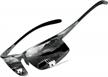 bircen men's polarized carbon fiber sunglasses | uv protection sport fishing & driving sunglasses for men | al-mg frame logo