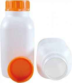 img 2 attached to Wide Mouth HDPE Reagent Bottle, Leak Proof, Sample Sealing Liquid Storage Container, 2 Pcs, Wet Or Dry Product Storage (2500Ml/84.54Oz)