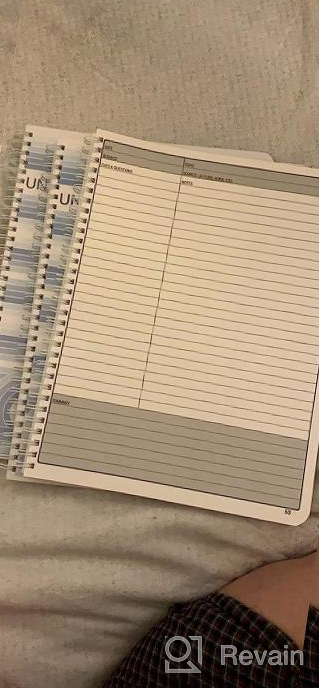 img 1 attached to 📘 BookFactory Universal Note Taking System - Cornell Notes Notebook, 120 Pages, 8 1/2" x 11" - Wire-O Bound (LOG-120-7CW-A) review by Jay Elmo