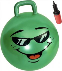 img 4 attached to Get Your Kids Hopping With WALIKI'S Green Hopper Ball For Ages 3-6 Therapy And Fun!