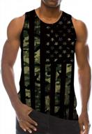 summer fashion men's bodybuilding tank tops with unique 3d print designs by loveternal логотип