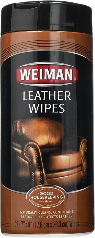 Weiman Leather Conditioning Wipes, 30 count