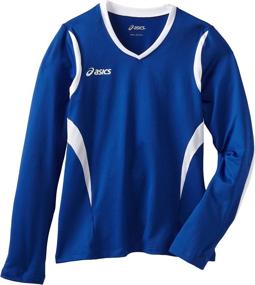 img 1 attached to ASICS Junior Mintonette Sleeve X Large Girls' Clothing - Active