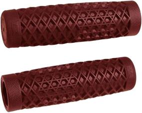 img 1 attached to 🔴 1" ODI Vans Cult Street Motorcycle Hand Grips in OX Blood - Enhanced SEO-friendly Title