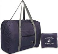 багаж складной сумки спортивного инвентаря перемещения облегченный водоустойчивый темно-синий для отключений логотип
