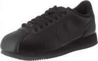 👟 men's nike cortez leather casual metallic fashion sneakers: a stylish choice! logo