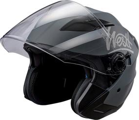 img 4 attached to Westt Jet Motorcycle Helmet Approved