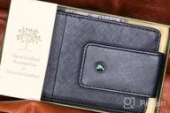 img 1 attached to Blocking Luxury Pocket Leather Wallet review by Affan Yeo