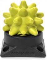 🔥 rumbleroller bxa extra firm beastie + base: the ultimate green therapy tool for deep tissue massage and myofascial release logo