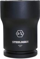 steelman 6-point pinion locknut impact socket - heavy-duty 3/4-inch drive for trucks and more logo