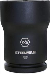 img 1 attached to Steelman 6-Point Pinion Locknut Impact Socket - Heavy-Duty 3/4-Inch Drive For Trucks And More