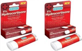 img 4 attached to Get Fast Relief Anywhere With Restorz Hydrocortisone 1% Cream Treatment Stick (2 Pack) - Easy To Apply, Travel-Friendly Solution For Itches, Bites, Redness, And Rashes
