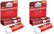 get fast relief anywhere with restorz hydrocortisone 1% cream treatment stick (2 pack) - easy to apply, travel-friendly solution for itches, bites, redness, and rashes logo