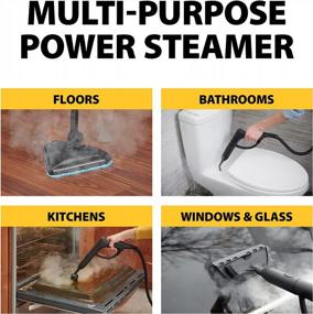 img 2 attached to Wagner Spraytech Elite Steamer: Unleash The Power Of Chemical-Free Steam Cleaning With 20 Multi-Purpose Accessories