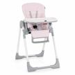 find the perfect comfort for your little ones with infans foldable high chair with adjustable backrest, footrest and seat height in pink logo