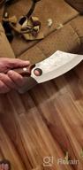 img 1 attached to German Steel Meat Cleaver - Super Sharp Kitory Knife For Professional Chefs | Kitchen Gift Idea review by Preston Molden