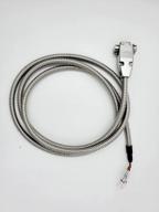 последовательный кабель db9 с металлической броней: прочный, не спутывающийся и водостойкий со шнуром, устойчивым к пережевыванию домашними животными логотип