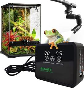 img 4 attached to 🦎 MYGIIKAKA Reptile Fogger: Automatic Reptile Mister Fogger for Terrarium, Timed Reptile Humidifiers for Chameleon, Lizard, Snake, Turtle, Frog