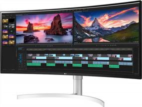 img 3 attached to LG 38WN95C-W: Ultra-Wide Curved Monitor with High Connectivity, 3840x1600P Resolution, 144Hz Refresh Rate