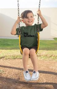 img 2 attached to 🧒 High-quality Granite Boys' Clothing: Discover Promoted Brother Sibling Reveal Tops, Tees & Shirts