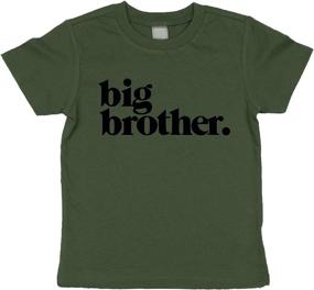 img 3 attached to 🧒 High-quality Granite Boys' Clothing: Discover Promoted Brother Sibling Reveal Tops, Tees & Shirts