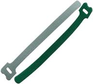 🔗 south main hardware 888172 8-in hook and loop straps, 10-pack - green specialty cable tie, 8" – high-quality 10 piece set logo