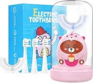 360 ultrasonic electric toothbrush gift (pink) logo