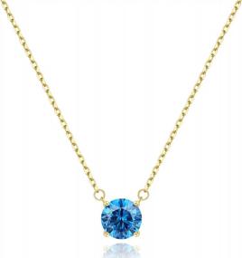 img 4 attached to Jewlpire'S Stunning 18K Gold Diamond Necklace For Women - Perfect For Special Occasions!