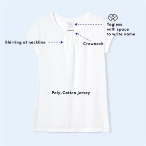 img 3 attached to French Toast Girls Short Sleeve Girls' Clothing ~ Tops, Tees & Blouses