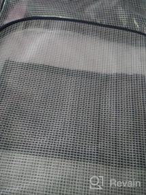 img 6 attached to Stay Secure And Fashionable With Clear Stadium Approved Backpack For Laptop By Mygreen