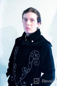 img 6 attached to Channel Your Inner Victorian Gothic Style With Men'S Steampunk Jacket: A Perfect Cosplay And Halloween Costume