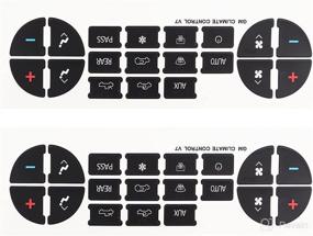 img 4 attached to Dash Button Repair Sticker Chevy Replacement Parts