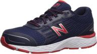 π girls' athletic shoes: new balance pigment velocity running shoes logo
