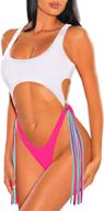 sovoyontee women piece swimsuits medium women's clothing : swimsuits & cover ups logo