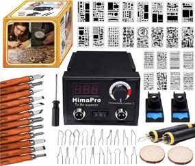 img 4 attached to Unleash Your Creativity With HimaPro Dual Pen Wood Burning Kit - Adjustable Temperature Pyrography Kit For Adults
