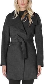 img 4 attached to Tahari Womens Classic Double Almond Women's Clothing ~ Coats, Jackets & Vests