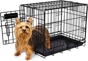 img 2 attached to Aspen Pet Single-Door Training Crate for Home Use
