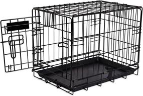 img 1 attached to Aspen Pet Single-Door Training Crate for Home Use