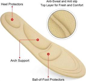 img 2 attached to Relieve Foot Pain With Dr. Foot'S Arch Support Insoles - Perfect For Plantar Fasciitis, Heel Pain And More!