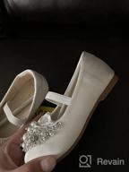 img 1 attached to DREAM PAIRS Little Aurora 03 Communion Shoes and Flats for Girls - Top Choice for Stunning Style and Comfort review by Larkeese Casiano