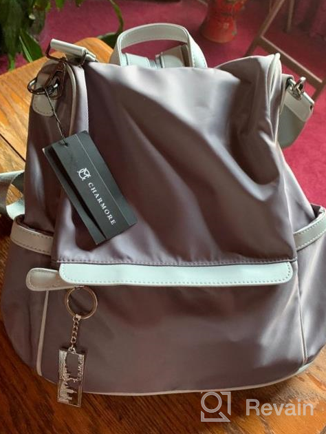 img 1 attached to Secure And Stylish: Charmore Anti-Theft Women'S Travel Backpack For All Your Adventures review by Tony Watts