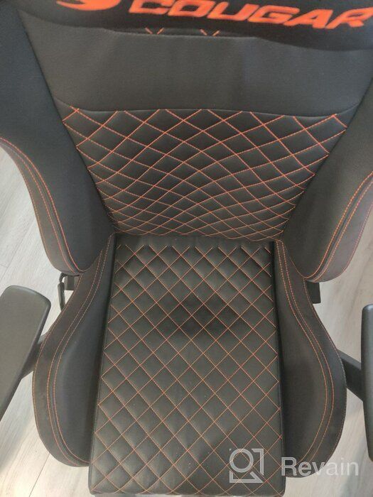 img 2 attached to Gaming chair COUGAR Rampart, upholstery: imitation leather/textile, color: black review by Barbara Ratyska ᠌